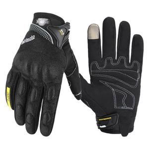 Gants de moto respirants en polyester pour hommes et femmes, avec paume antidérapante pour la conduite estivale, le cyclisme et les trajets quotidiens - Product Image 5