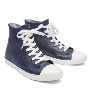 Color caramelo moda impermeable claro <span class=keywords><strong>de</strong></span> goma <span class=keywords><strong>de</strong></span> <span class=keywords><strong>mujer</strong></span> tobillo <span class=keywords><strong>Botas</strong></span> <span class=keywords><strong>de</strong></span> lluvia impermeable zapatos - Product Image 3