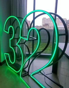 أرقام إطار مضيئة علامة نيون ليد Marquee لديكور مخصص - Product Image 4