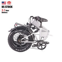 Vélo électrique pliable 20*4 pneus Longue durée de vie Haute qualité 7 vitesses Vélo électrique pliable pour adultes