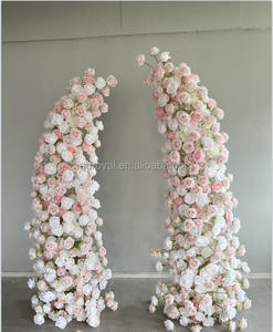 عرس روز القرن قوس خلفية قوس الزفاف ترتيب زهرة قوس الديكور - Product Image 5
