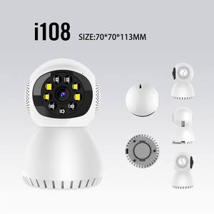 <span class=keywords><strong>Mini</strong></span> <span class=keywords><strong>robot</strong></span> de Seguridad Interior HD de 1080P con visión nocturna Tuya <span class=keywords><strong>Smart</strong></span> App 2,4G/5Ghz WiFi fuente de alimentación USB opciones de almacenamiento de datos en la nube - Product Image 1
