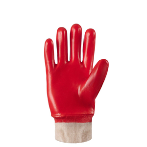 Sarung Tangan Keselamatan Tahan Air Tahan Asam & Alkali Lateks Karet Alam Murah Merah SAFETYBOY YL1142 Sarung Tangan Kerja Logo Kustom - Product Image 5
