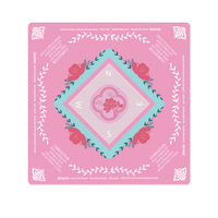 Tapis de table de mahjong antidérapant en caoutchouc naturel, tapis de jeu imprimé sur mesure