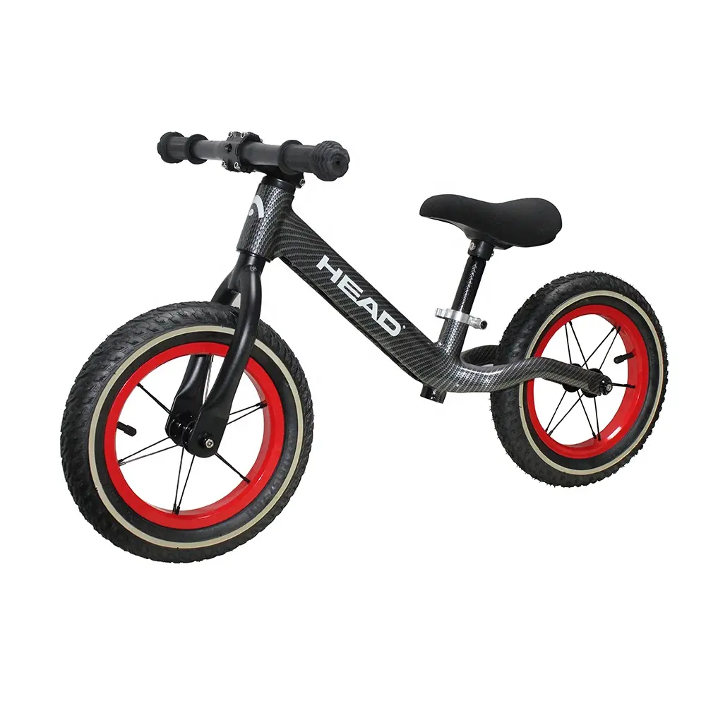 Balance Bike Push Bike bicicletta scorrevole bici da allenamento per bambini Hskates Shoesiber HEAD TPR Grip schiuma d'acciaio lega di alluminio per bambini