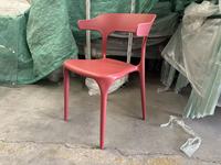 Chaises de salle à manger en plastique modernes et luxueuses de style nordique pour la maison, la cuisine, le restaurant, le café, en promotion