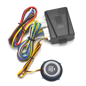 Système de démarrage et d'arrêt intelligent 24V pour <span class=keywords><strong>voiture</strong></span>, démarrage et arrêt à un bouton, système de démarrage à distance du moteur avec contrôle de verrouillage centralisé - Product Image 2