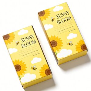 Custom Beauty Products Self Erecting Rectangle <b>Paper</b> <b>Box</b> for Lotion Essential Oil Serum Skincare Packaging - Product Image 3