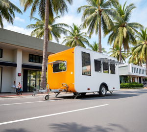 Small Coffee Pod Trailer Water or