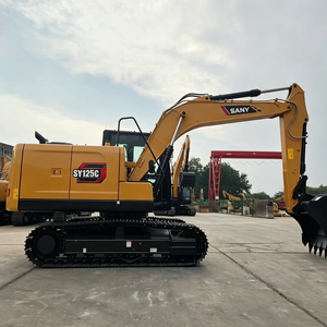 รถขุดไฮดรอลิกแบบตีนตะขาบ SY125C รุ่นใหม่ เครื่องขุดที่มั่นคง สำหรับการฟื้นฟูพื้นที่เพาะปลูกขนาดใหญ่และการรวมพื้นที่ดิน - Product Image 6