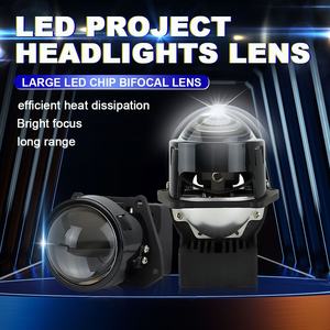 Faro Proyector Bi-LED K207 de Alta Calidad, 55W, 2 Pulgadas, Haz de Luz Láser, Lámpara Antiniebla LED H4, IP68 Impermeable, 55000LM, 6000K, Universal - Product Image 4