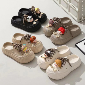 Sandal Selop Wanita Model Baru Musim Panas <span class=keywords><strong>EVA</strong></span>, Alas Tebal Anti Selip, Sandal Pantai, Sandal Taman, Sandal Wanita, Slip-On - Product Image 2