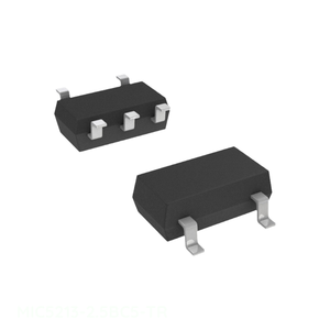 MIC5213-2.5BC5-TR ชิ้นส่วนอิเล็กทรอนิกส์ อุปกรณ์เสริม ไอซี ตัวควบคุมแรงดันไฟฟ้าแบบเชิงเส้น 2.5V 80mA SC70 5 5 TSSOP, SC 70 5, SOT 353 - Product Image 1