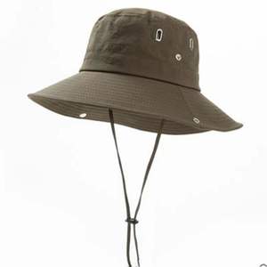 Chapeau de pêcheur de style japonais, en toile de coton réglable, protection solaire, randonnée en plein air, chapeau seau unisexe pour l'été - Product Image 4