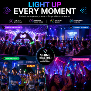 Bracelet LED lumineux fantaisie avec fermeture magnétique, cadeau promotionnel pour fêtes et événements - Product Image 5