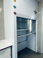 Armoires anti-explosion pour fumées chimiques, placards d'extraction de fumées, hotte à fumées résistante aux acides pour écoles, hôpitaux et laboratoires