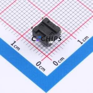 TS110416070 Tactile Switch SMD-4P,6x6mm Switch Single Pole Single Throw Round Button 1.6N 7mm - Product Image 2