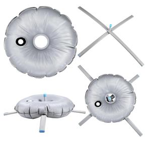 Base Redonda de PVC para Mástil de <span class=keywords><strong>Bandera</strong></span> de Playa, Bolsa de Agua para Ponderar, <span class=keywords><strong>Soporte</strong></span> para <span class=keywords><strong>Bandera</strong></span> Tipo Pluma, Venta al por Mayor - Product Image 1