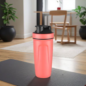 304 Stainless Steel Diamond Shaped Gym Sport Shaker Cup 500ml Portable Blending Bottle OEM Logo Customizable Sports Bottle - Product Image 4