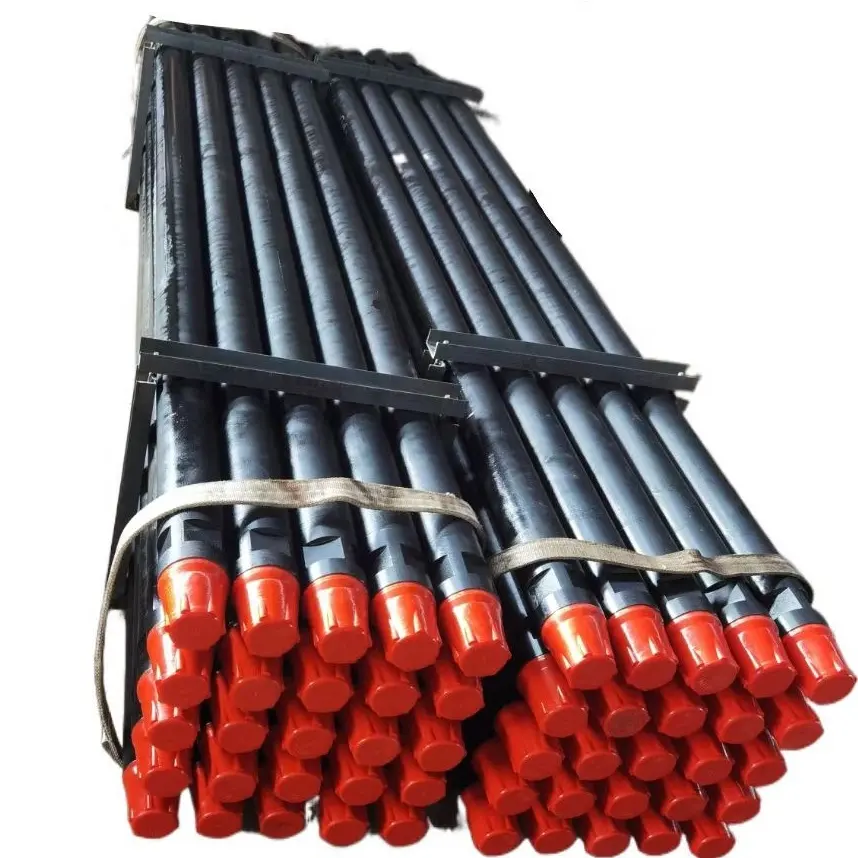 Barra de martelo DTH API 312 para perfuração de poços, tubo de haste forjada, novo, 114 mm, para uso em ferramentas de perfuração