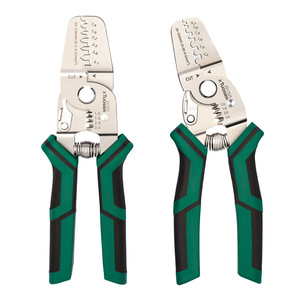 Pinza crimpadora Tuosen 28-20AWG de grado industrial con mango de acero de entrada frontal y agarre de plástico - Product Image 3