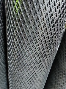 Galvanized Diamond Expanded Metal Lath 27''x96'' <b>Ceiling</b> Tile Anti-Corrosion Building Material for Office Use - Product Image 2