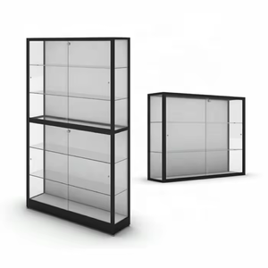 Khói cửa hàng kính hiển thị tủ trưng bày hiện đại thêm tầm nhìn giới thiệu với đèn kính hiển thị trường hợp - Product Image 6