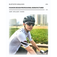 Gafas Inteligentes para Ciclismo 2025, Resistentes al Viento, con Reproductor de Música Inteligente con IA Táctil, Llamadas Telefónicas TWS