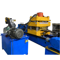 Machine de formage à rouleaux pour barrières routières, garde-corps et clôtures anti-collision pour autoroutes