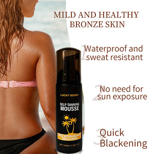 OEM ODM Marque distributeur <span class=keywords><strong>Mousse</strong></span> <span class=keywords><strong>autobronzante</strong></span> naturelle organique <span class=keywords><strong>Mousse</strong></span> bronzante hydratante pour peau claire <span class=keywords><strong>Corps</strong></span> et visage - Product Image 3