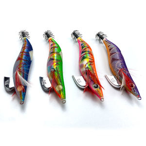 Señuelo de pesca de agua salada GAMA Japan Yo-Zuri 2026, 15G/20G, cebo artificial de camarón de madera <span class=keywords><strong>EGI</strong></span>, anzuelo para calamar, señuelo para pesca de pulpo en el mar. - Product Image 1