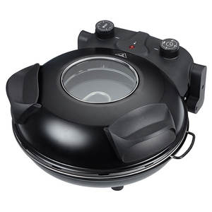 Mini machine à pizza 30cm avec plaque <span class=keywords><strong>de</strong></span> cuisson en céramique four à pizza au <span class=keywords><strong>feu</strong></span> <span class=keywords><strong>de</strong></span> <span class=keywords><strong>bois</strong></span> à usage domestique - Product Image 1