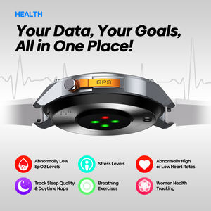 Nuevo Reloj Inteligente <span class=keywords><strong>Zeblaze</strong></span> <span class=keywords><strong>Stratos</strong></span> <span class=keywords><strong>2</strong></span> Ultra con GPS, GNSS de Doble Banda Integrado, Brújula, Altímetro Barométrico, 10 ATM y Llamadas de Voz - Product Image 6