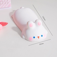 Repose-poignets ergonomique pour souris, mignon et kawaii, à remontée lente, support souple pour ordinateur portable et usage au bureau
