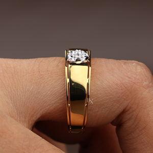 Luxury Lab Grown <b>Diamond</b> Engagement <b>Ring</b> for Women 0.6 Carat in Silver 10K Gold 14K Gold 18K Gold Fine Bridal Anniversary - Product Image 4