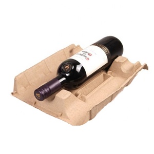 India Egypt Small Egg Tray Biodegradable Red Wine <strong>Bottle</strong> <strong>Paper</strong> Pulp Packing Tray Plant Seeding Pots Tray Molding <strong>Making</strong> <strong>Machine</strong> - Product Image 1