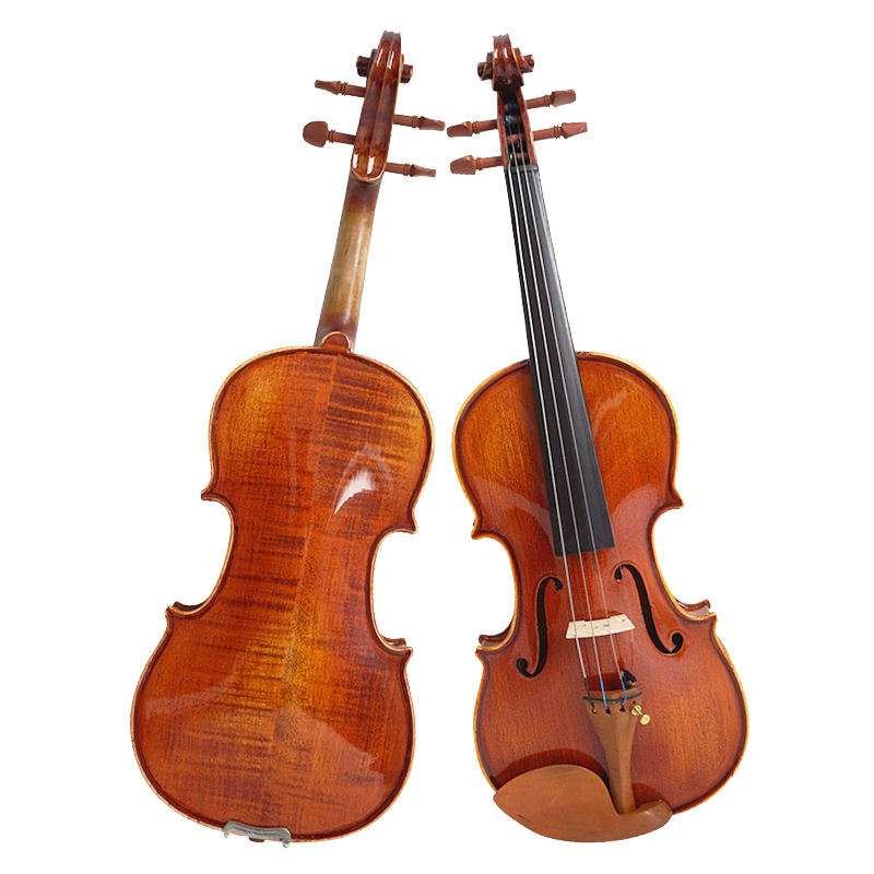 Gloss Red Brown Varnished