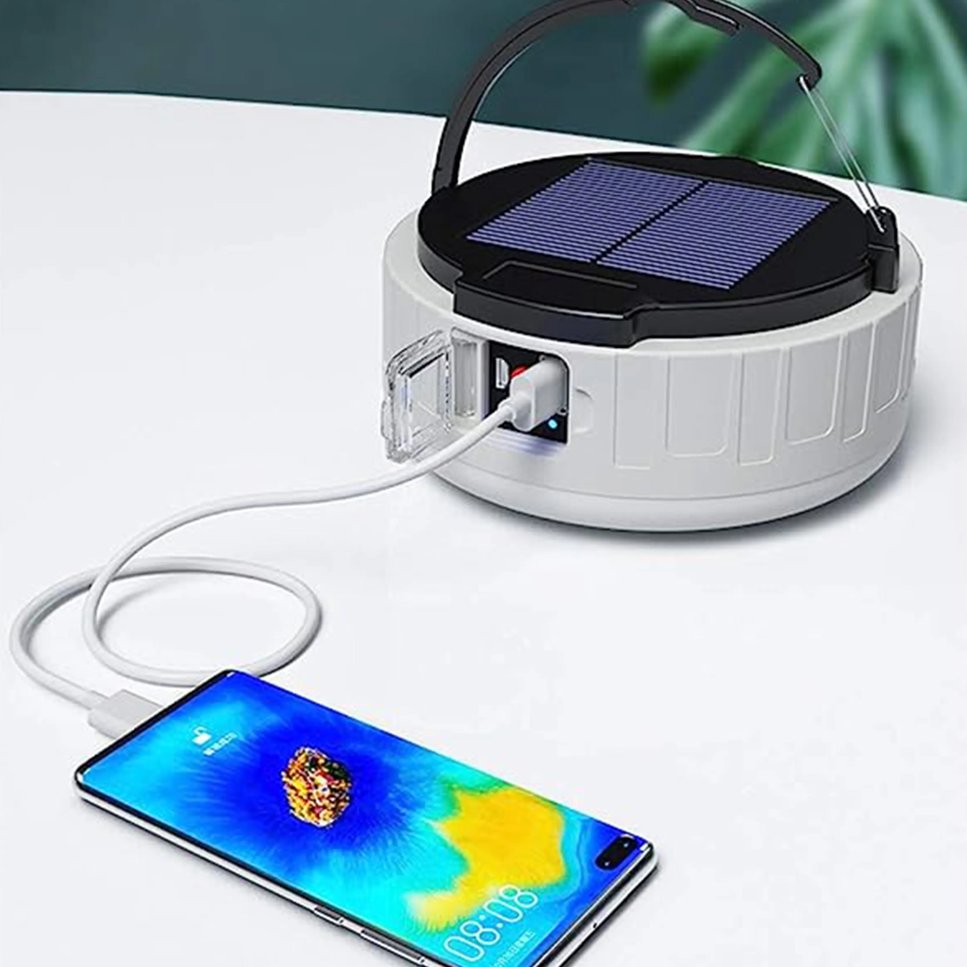 TAIKOO Camping Laternen Wiederauf ladbare tragbare USB-Solar lampe Hängende LED-Zelt leuchte Solar leuchte für Camp-LED-Licht