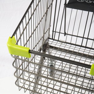 सुपरमार्केट मॉल हैंडहेल्ड पुश कार्ट परिवार सुविधा के लिए बच्चों की छोटी शॉपिंग ट्रॉली फैक्ट्री - Product Image 5