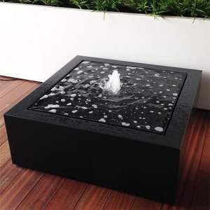 Большой corten стальной двор художественный водяной стол садовая водная мебель водяной фонтан - Product Image 3