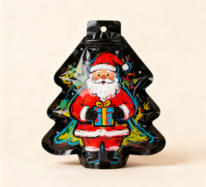 Sac de stockage à fermeture éclair en mylar découpé pour vêtements thermoscellés en forme de logo avec feuille anti-odeur sac d'emballage alimentaire - Product Image 2