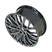 Velg Racing Hot Sell Flash Gunmetal Machine Face 19*8.5 Inch Multi Spoke PCD 5-113 Casting Wheel Rims Wheel Hubs