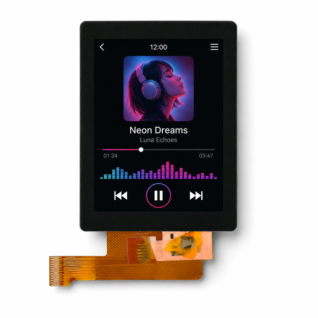 OEM 1.77 Inch TFT LCD Screen Module 128x160 Compact Display With Technical Drawing Support for Smart Lock Panel Project Solution