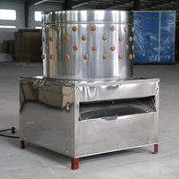 Bon produit Grande vitesse Meilleure vente deplumeuse de poulet équipement d'abattage plumeuse de caille plumeuse de poulet