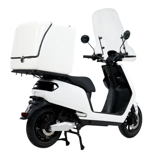 Eec Certificate Electric Motorcycle Lithium Battery食品配信Electric Scooter 3000ワットEスクーター