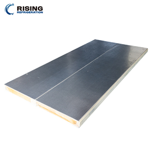 Panel de acero galvanizado con relieve y tira de sellado para pared y techo de cámaras frigoríficas. - Product Image 1