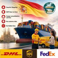 Agente de Carga Marítima DDP de China a España, Envío DDP a España, Transporte de Mercancías a España, Agente de Carga FCL