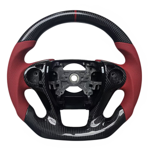 Hot Sale Wholesale Carbon Fibre Perforated Leather <b>Steering</b> <b>Wheel</b> <b>for</b> Honda Acura Tlx Car <b>Steering</b> <b>Wheel</b> - Product Image 1
