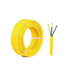 60227 Iec Zwart Pvc Isolatie 3 Core Stranded Koperen Kabel Voor Apparaat