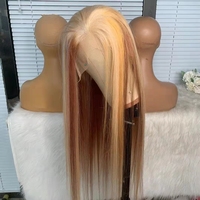 Perruque Lace Front HD 13x4 en cheveux humains, transparente, densité 180%, cheveux Remy vierges, mèches, 28 pouces, pour femmes noires